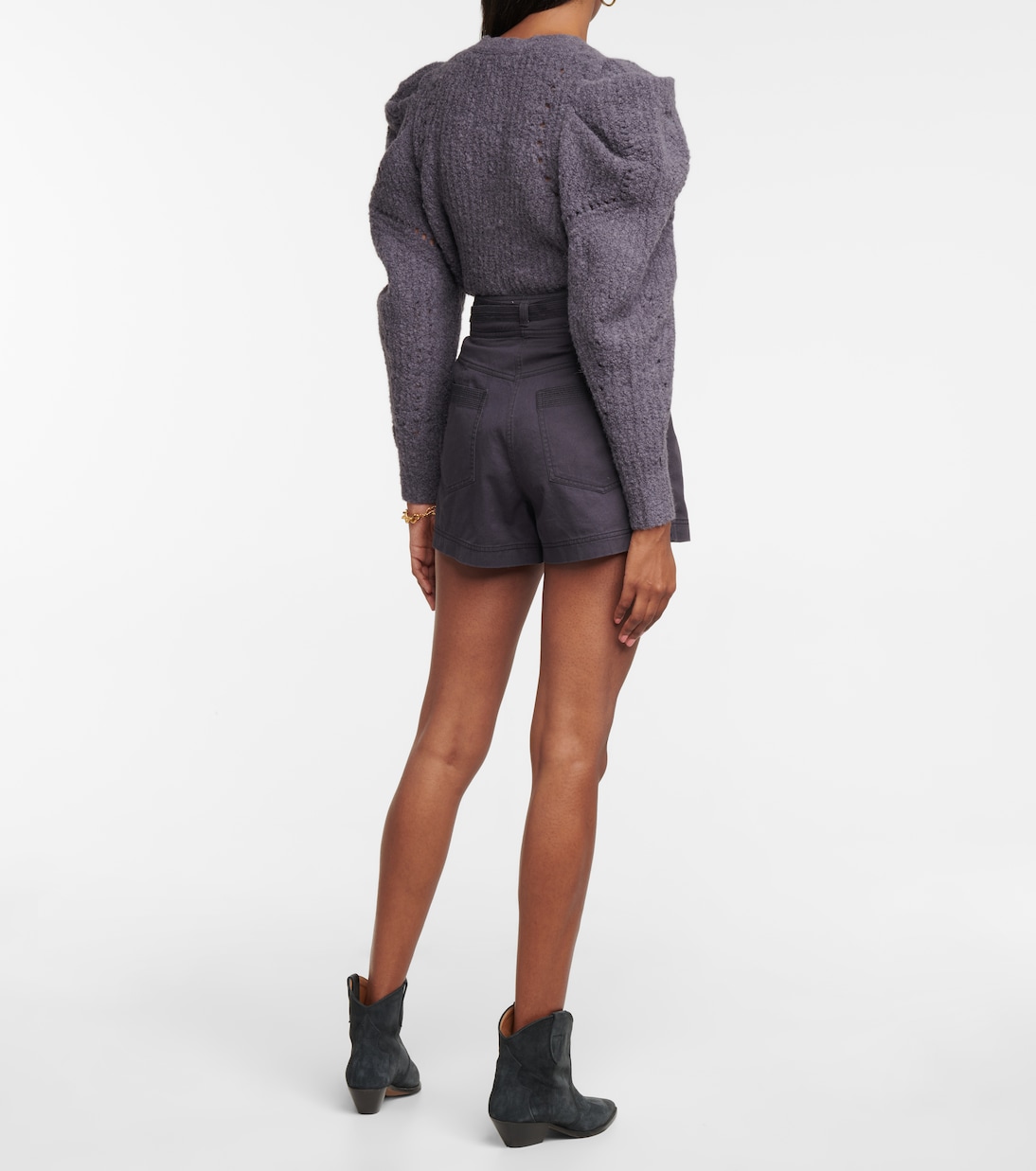 Shorts Gavin in cotone con cintura | Ulla Johnson