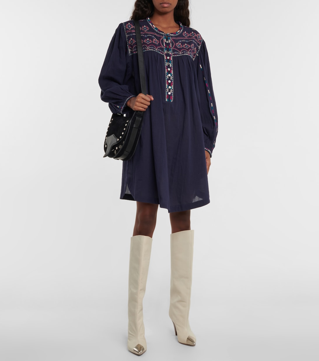 Federika embroidered cotton dress | Marant Etoile