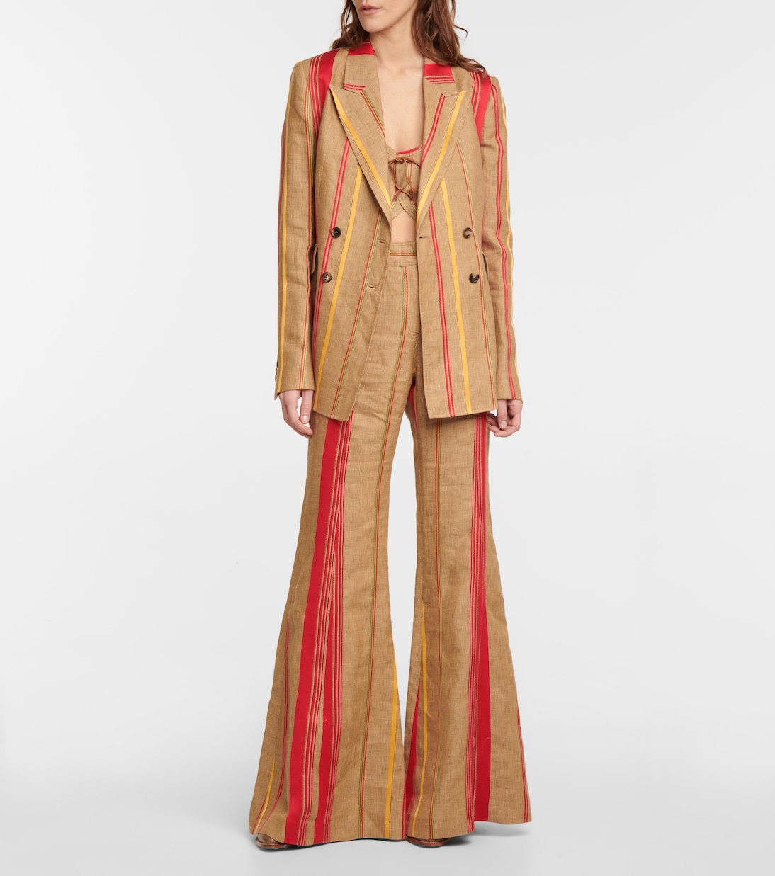 Blazer Angela de lino y algodón | Gabriela Hearst