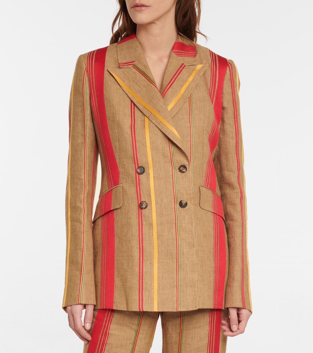 Blazer Angela de lino y algodón | Gabriela Hearst
