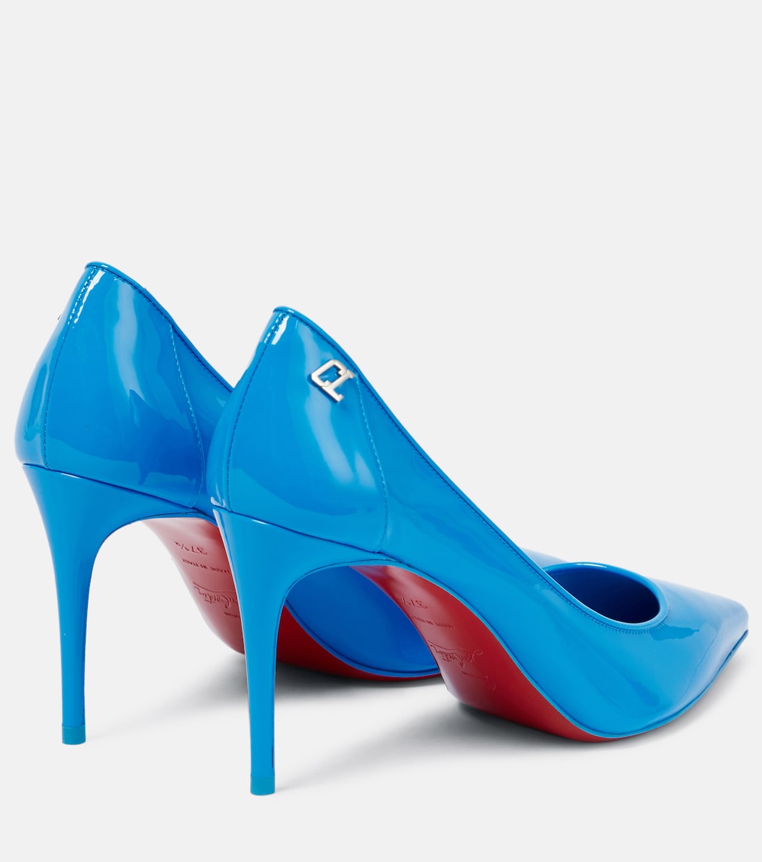 Escarpins Sporty Kate 85 en cuir verni | Christian Louboutin