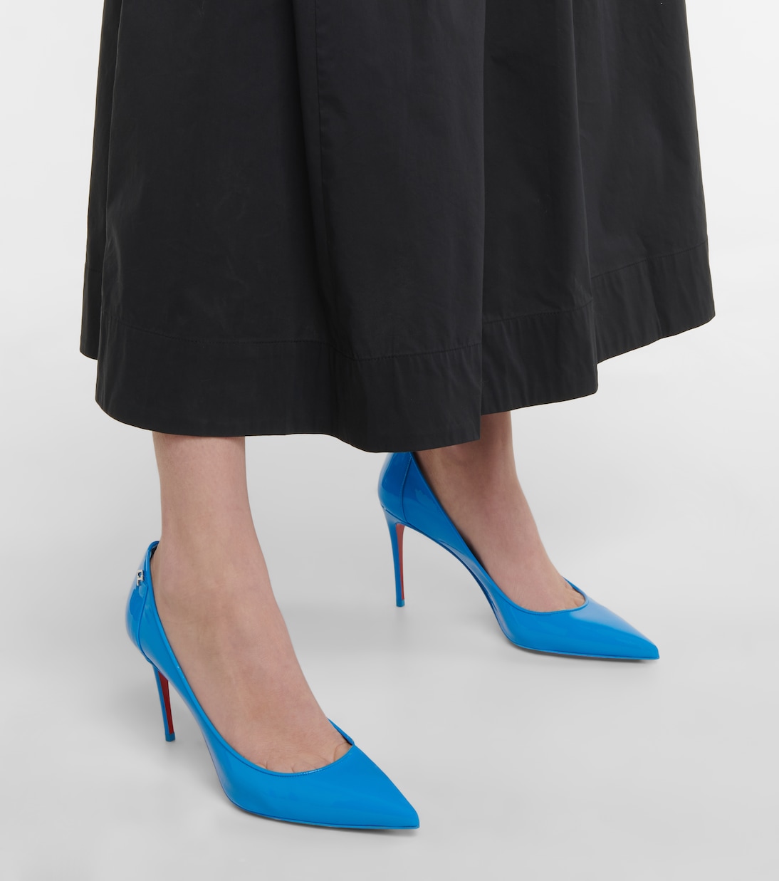 Escarpins Sporty Kate 85 en cuir verni | Christian Louboutin