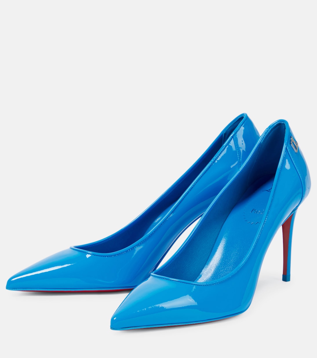 Escarpins Sporty Kate 85 en cuir verni | Christian Louboutin