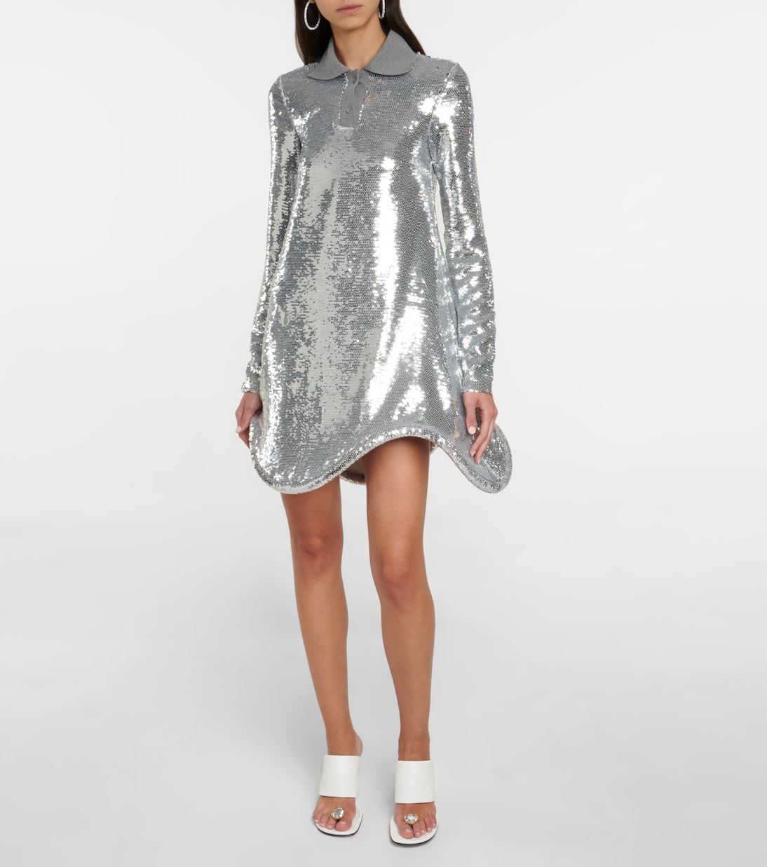 Minikleid mit Pailletten | JW Anderson