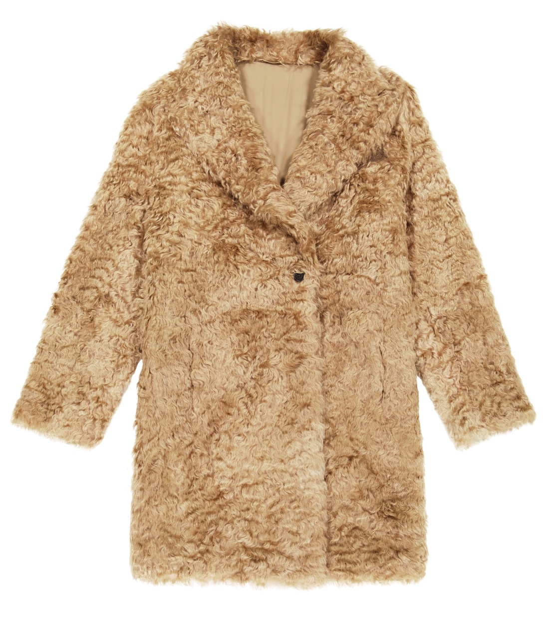 Abrigo en mezcla de mohair | Brunello Cucinelli Kids
