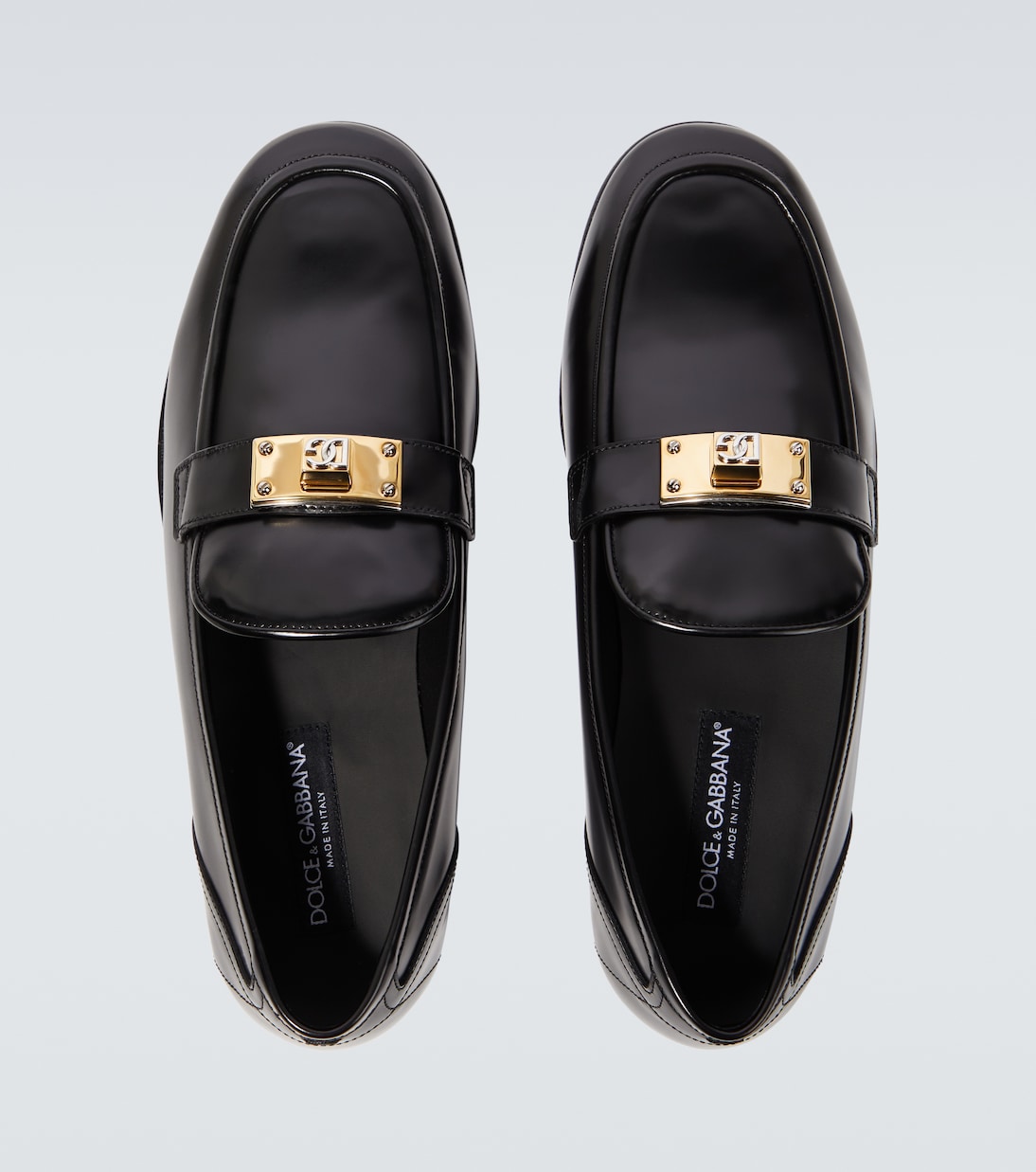 Mocassins en cuir verni | Dolce&Gabbana