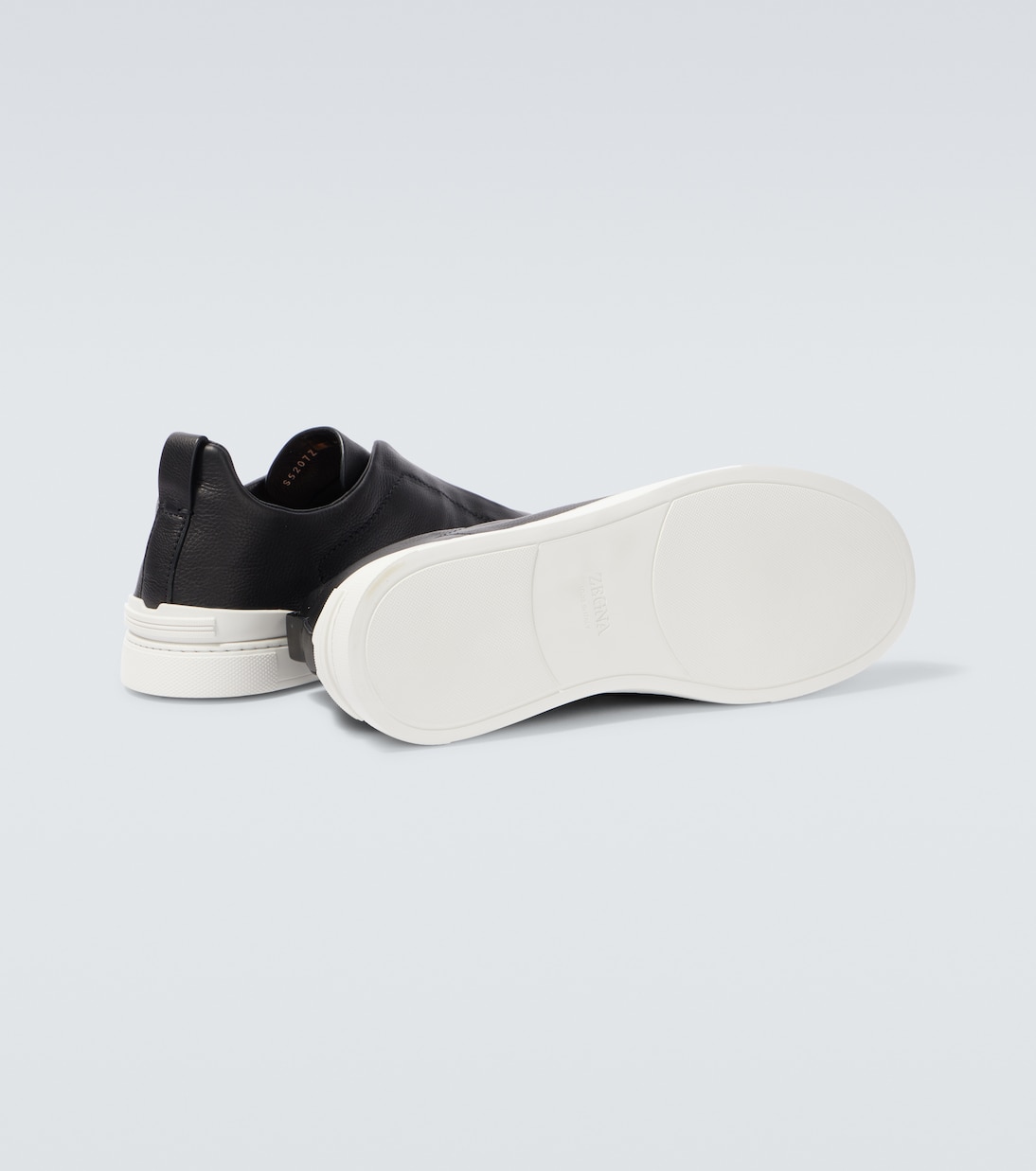 Baskets Triple Stitch en cuir | Zegna