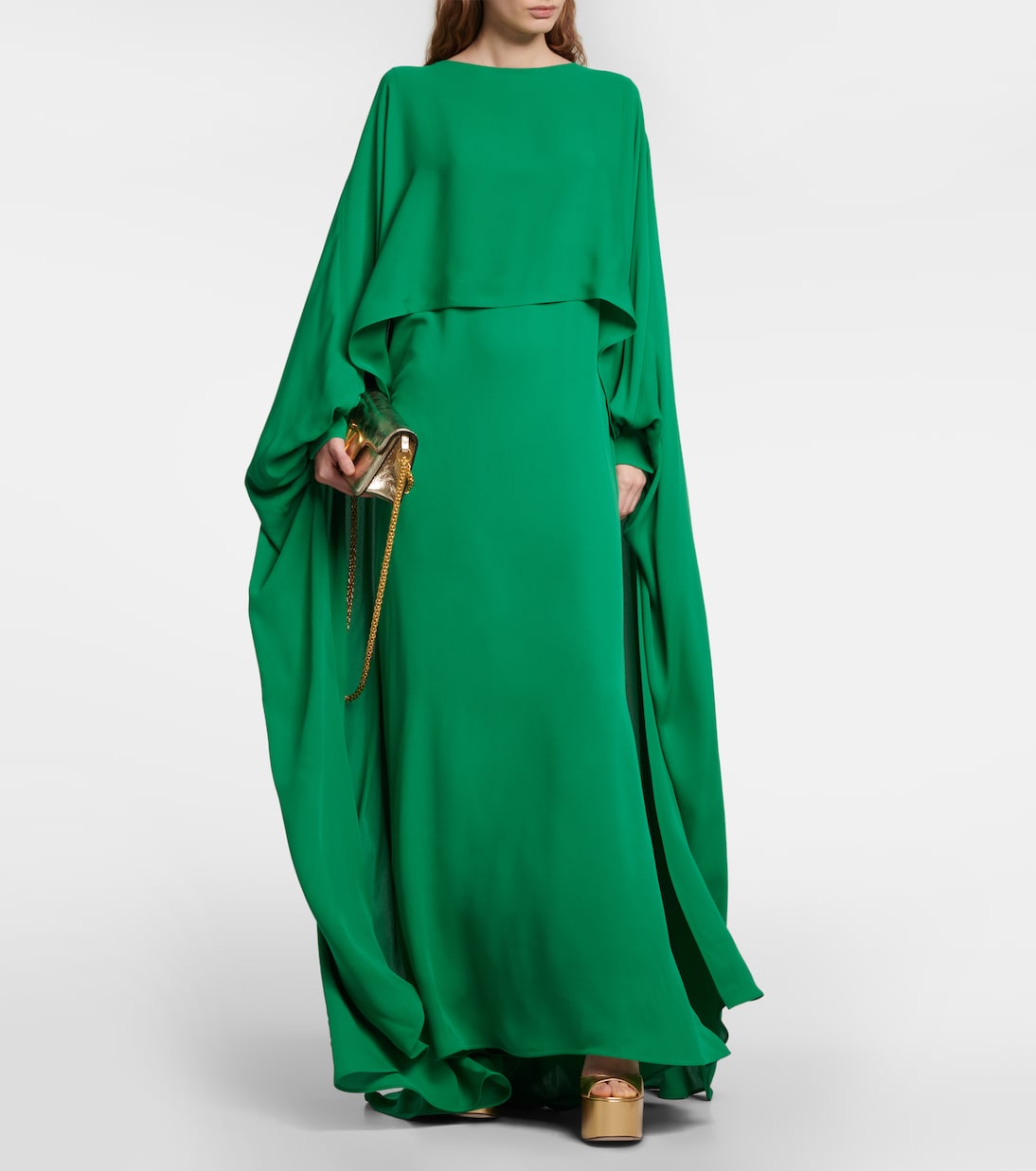 Abito lungo in cady couture | Valentino