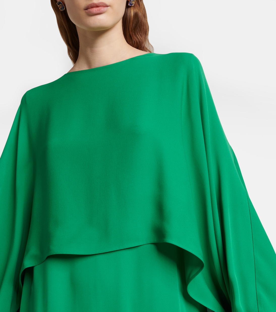 Abito lungo in cady couture | Valentino