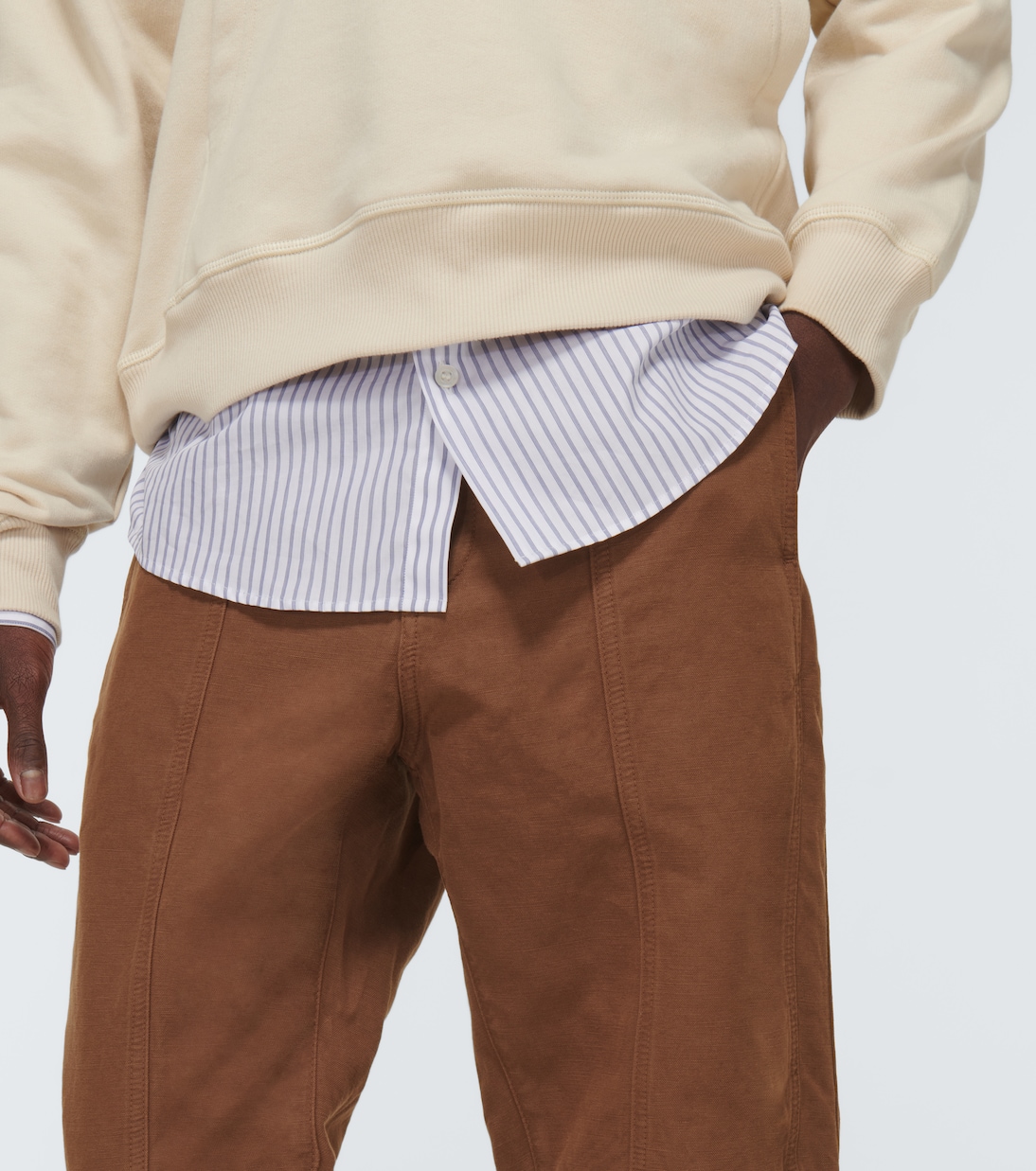Pantalones de lino y algodón | Tod's