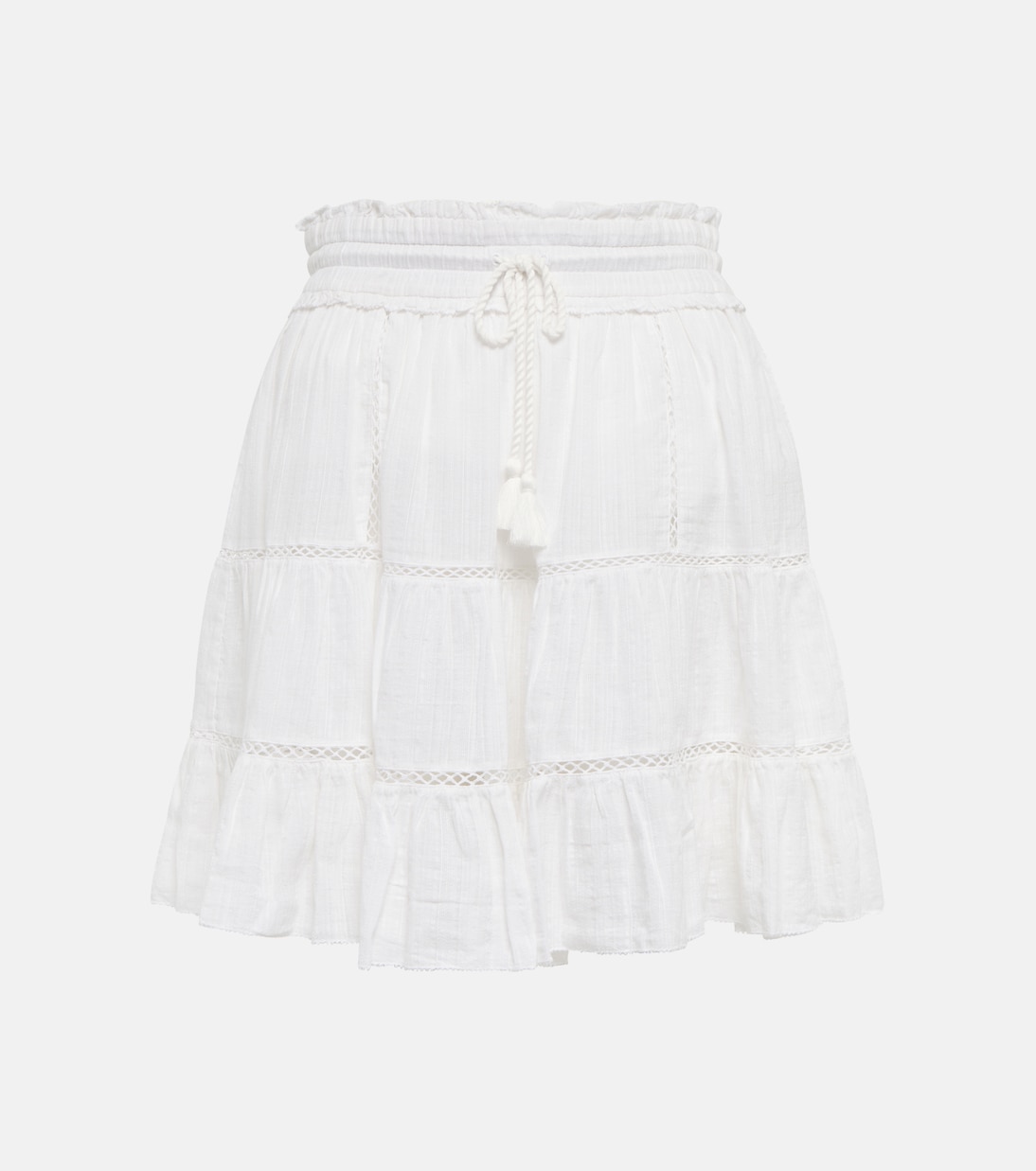 Lioline cotton and linen-blend miniskirt | Marant Etoile