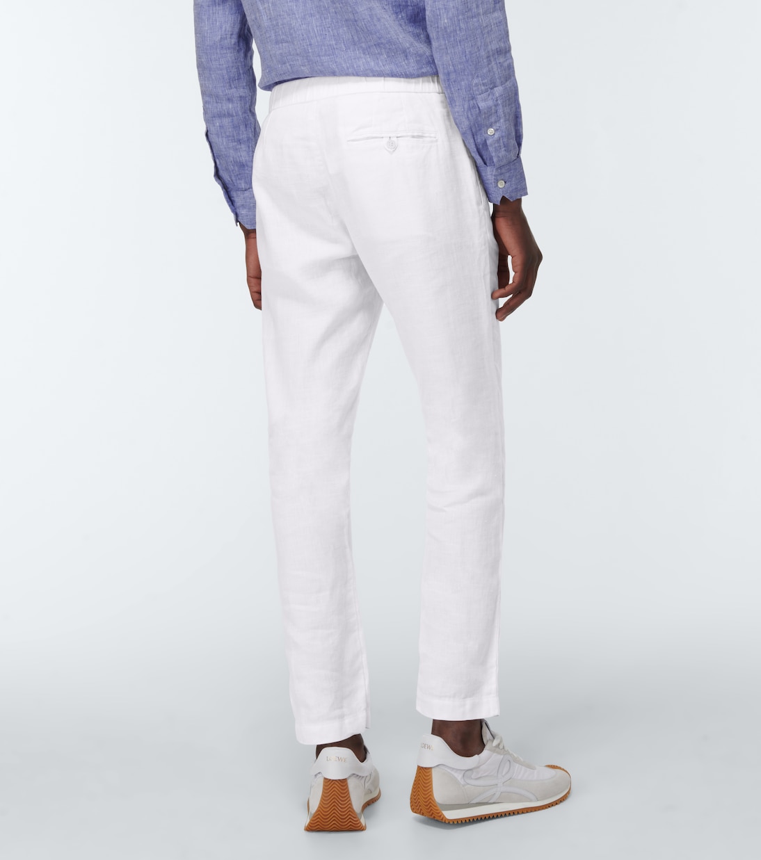 Pantalones chinos Oscar de lino y algodón | Frescobol Carioca
