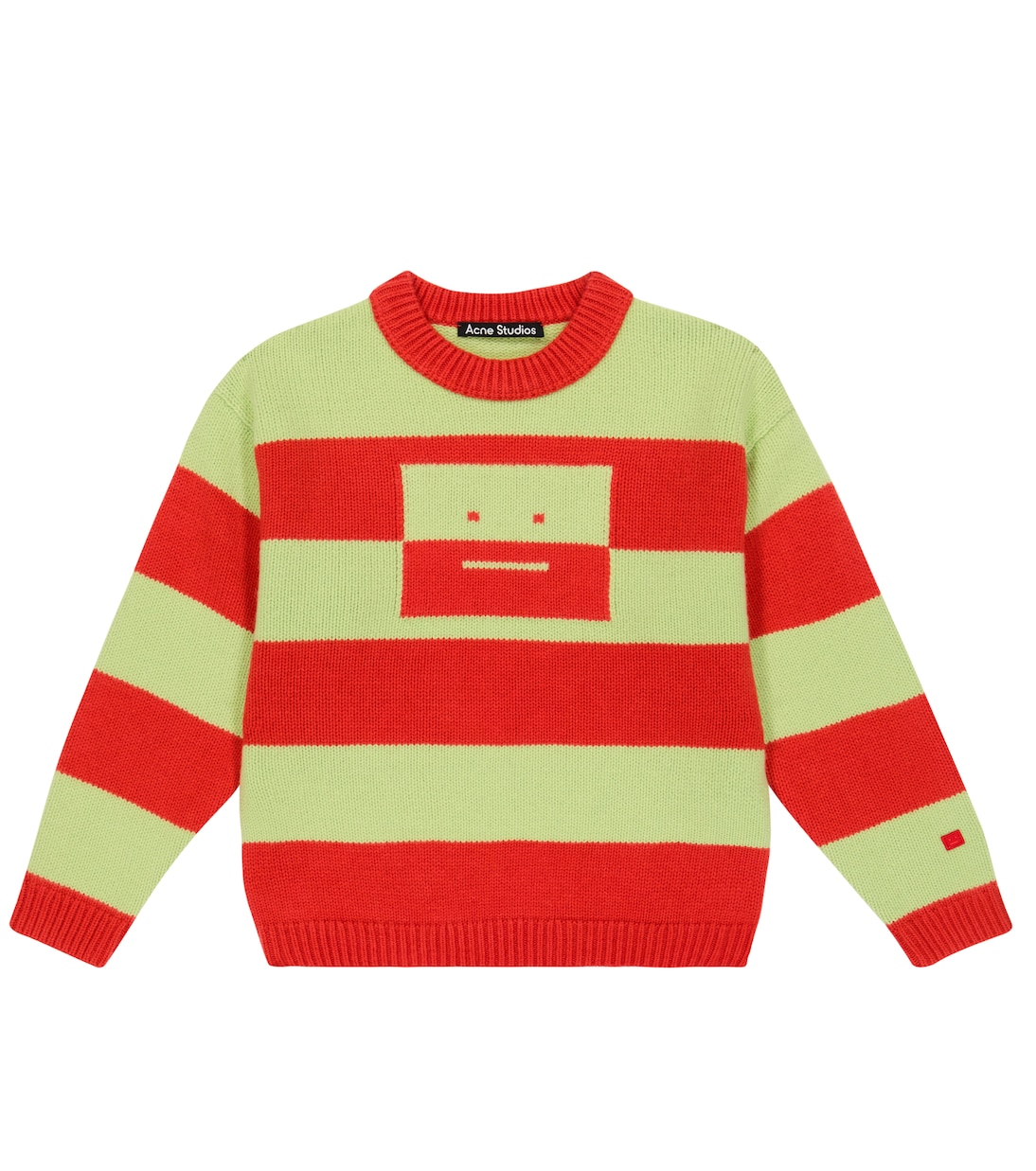 Pull rayé en laine | Acne Studios Kids