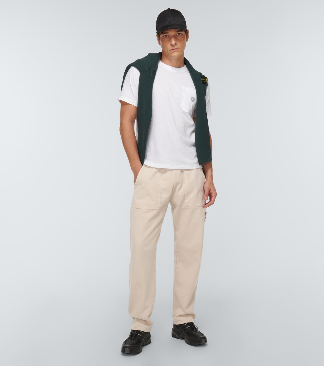 Camiseta de jersey de algodón | Stone Island