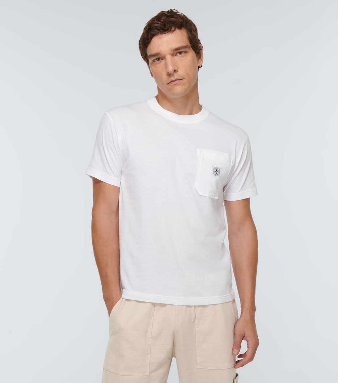 Camiseta de jersey de algodón | Stone Island