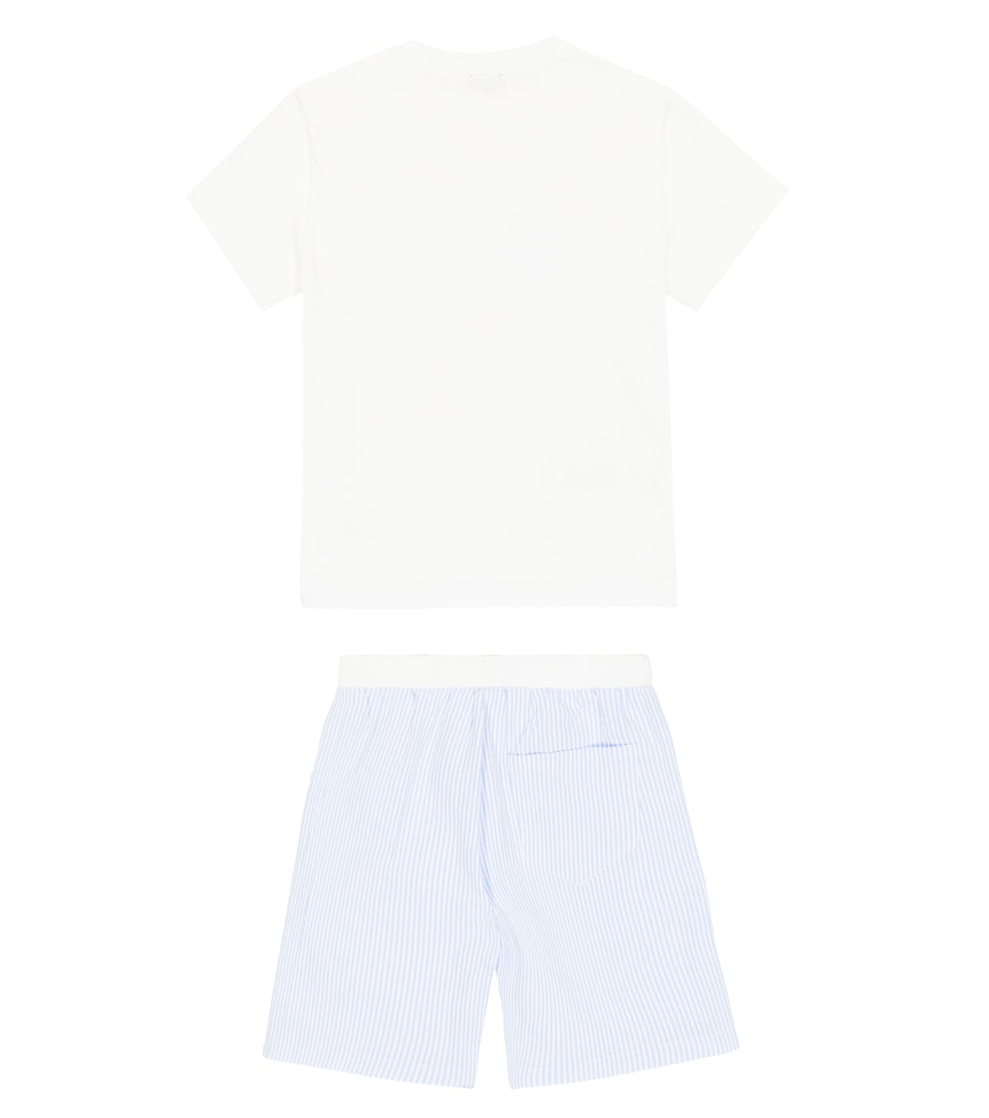 Cotton T-shirt and shorts set | Il Gufo
