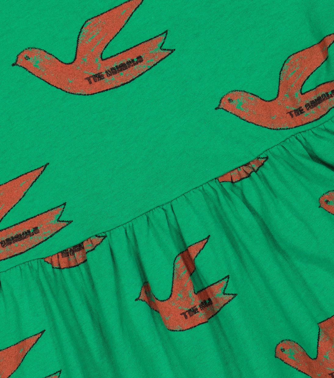 Otter printed cotton dress | The Animals Observatory