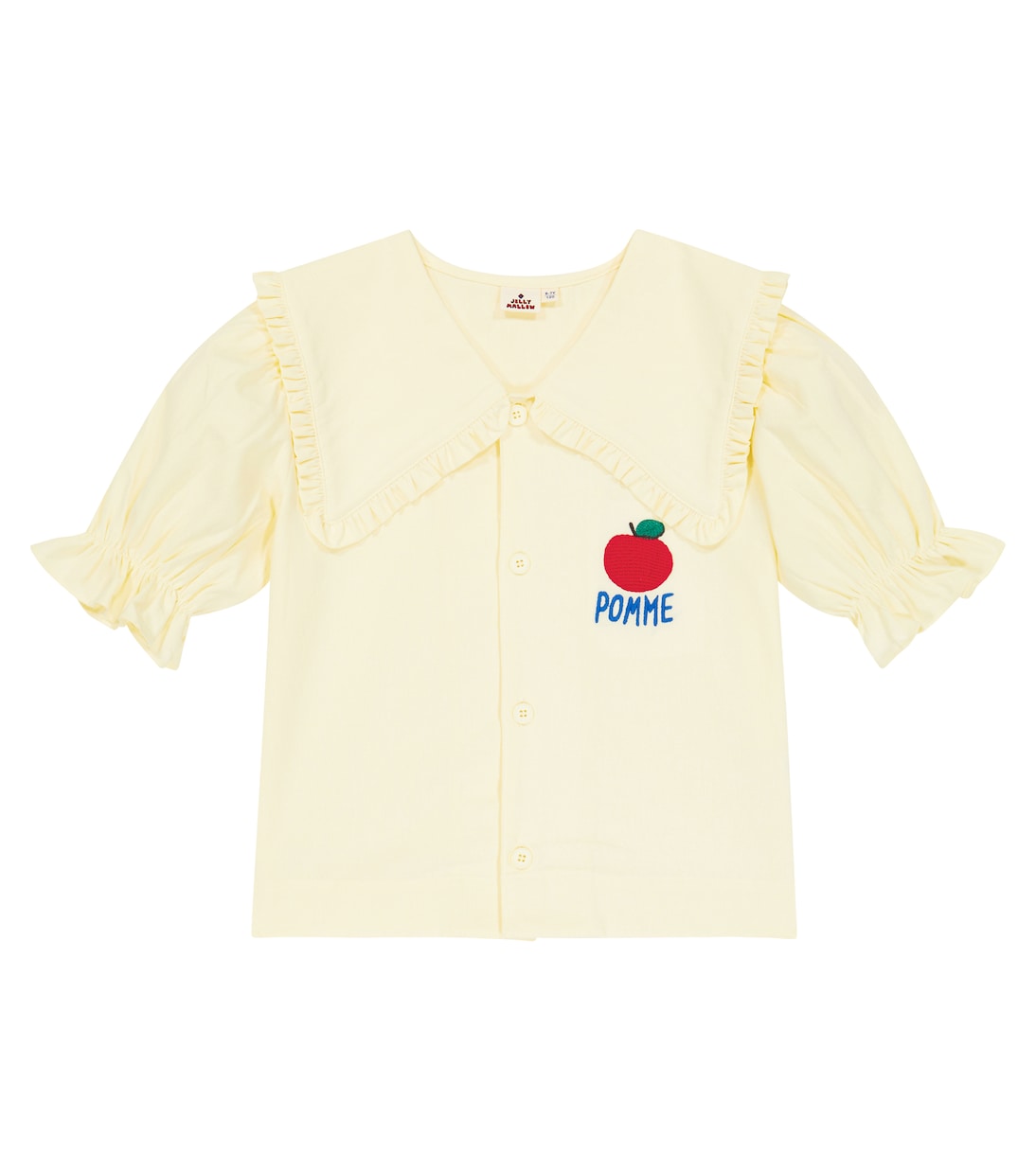 Blusa de algodón bordada | Jellymallow