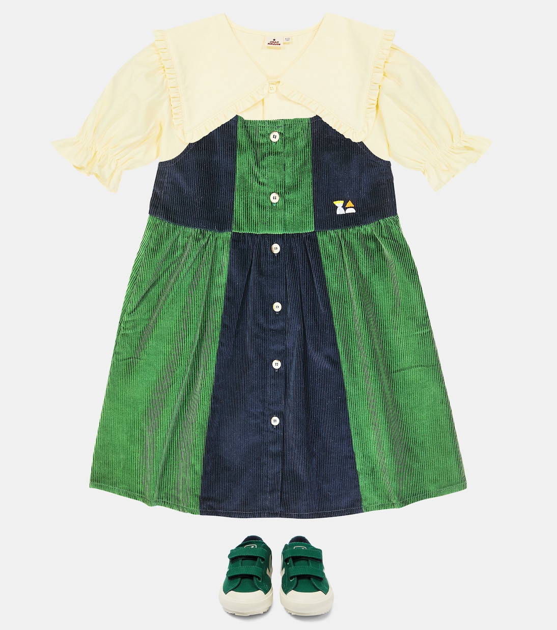 Blusa de algodón bordada | Jellymallow