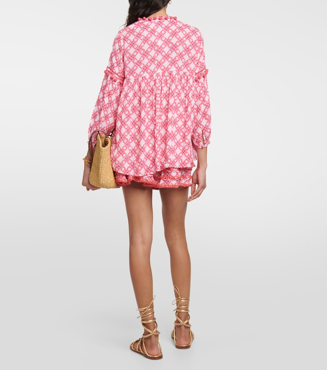 Bedruckte Bluse Clara | Poupette St Barth