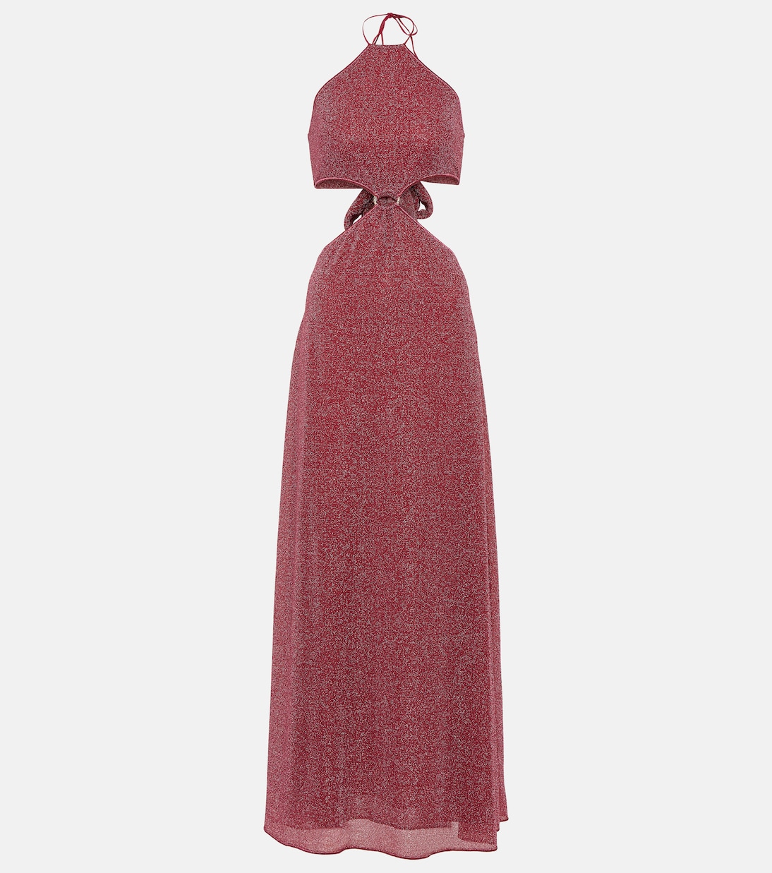 Lumière O-Gem cutout maxi dress | Oséree