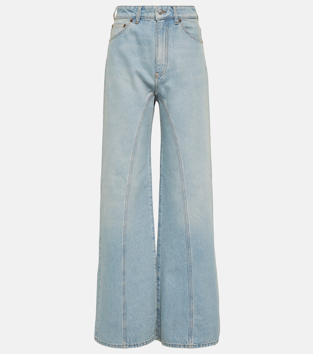 High-Rise Wide-Leg Jeans Bianca | Victoria Beckham