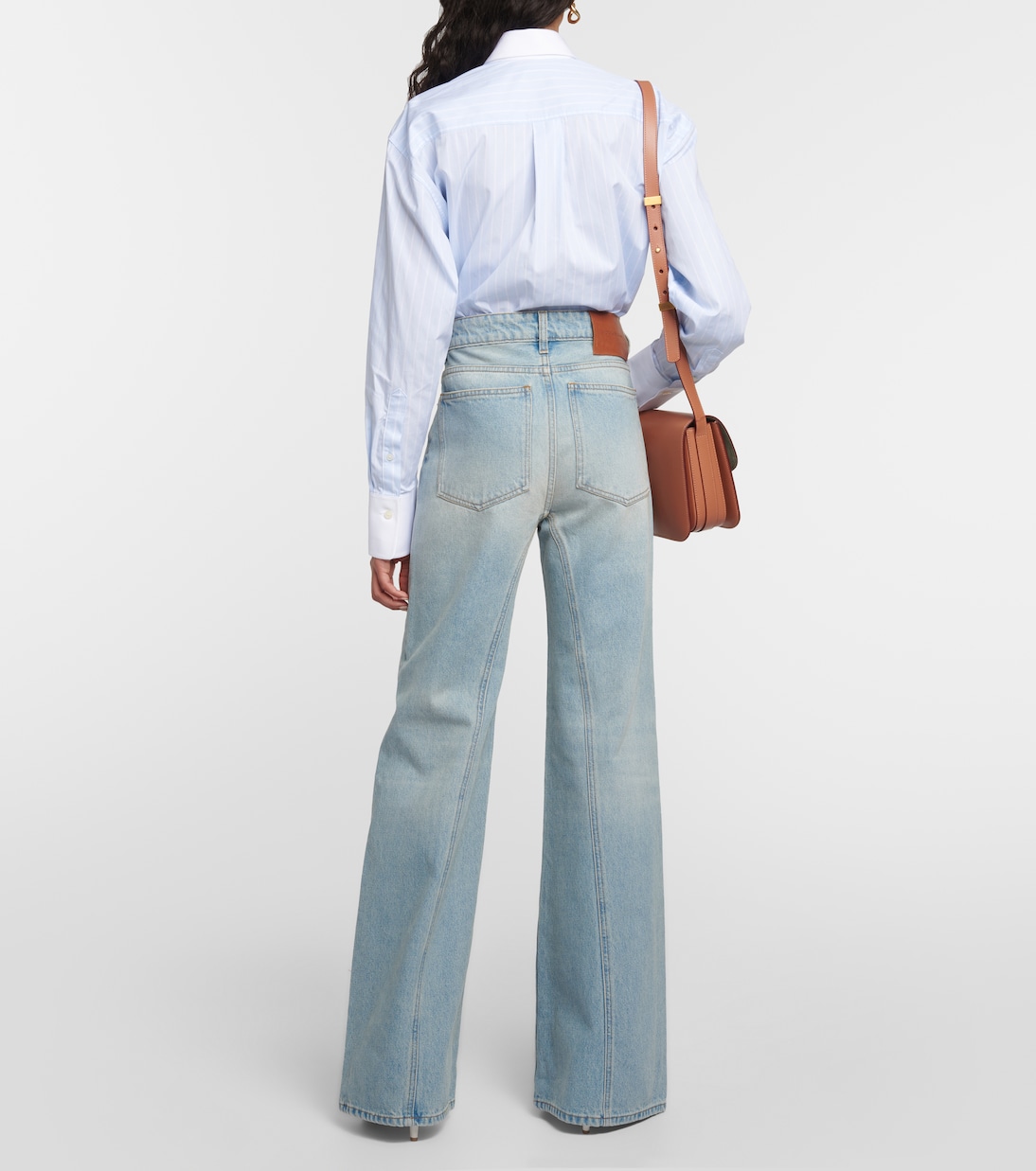 High-Rise Wide-Leg Jeans Bianca | Victoria Beckham