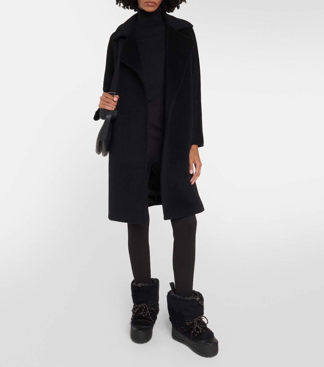 Botas de nieve de tejido Teddy | Max Mara