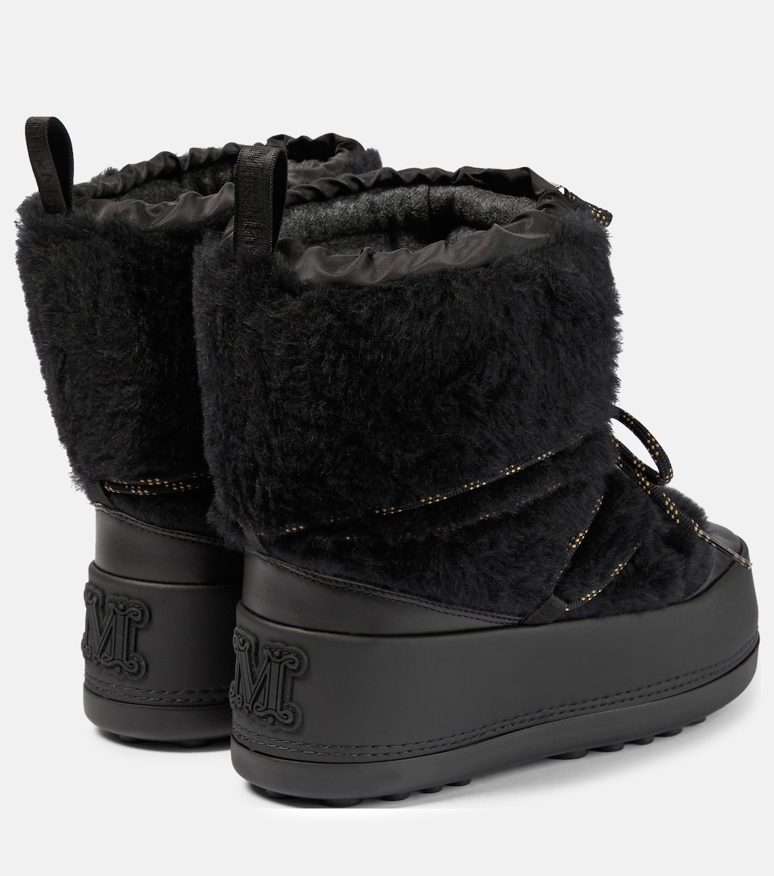 Botas de nieve de tejido Teddy | Max Mara