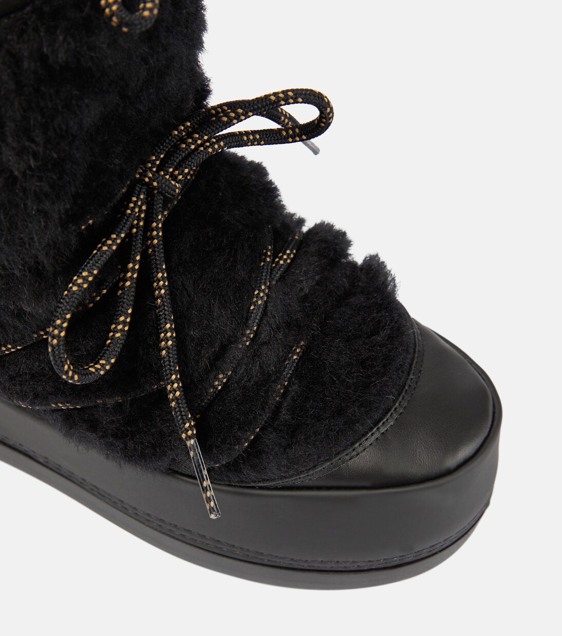 Botas de nieve de tejido Teddy | Max Mara