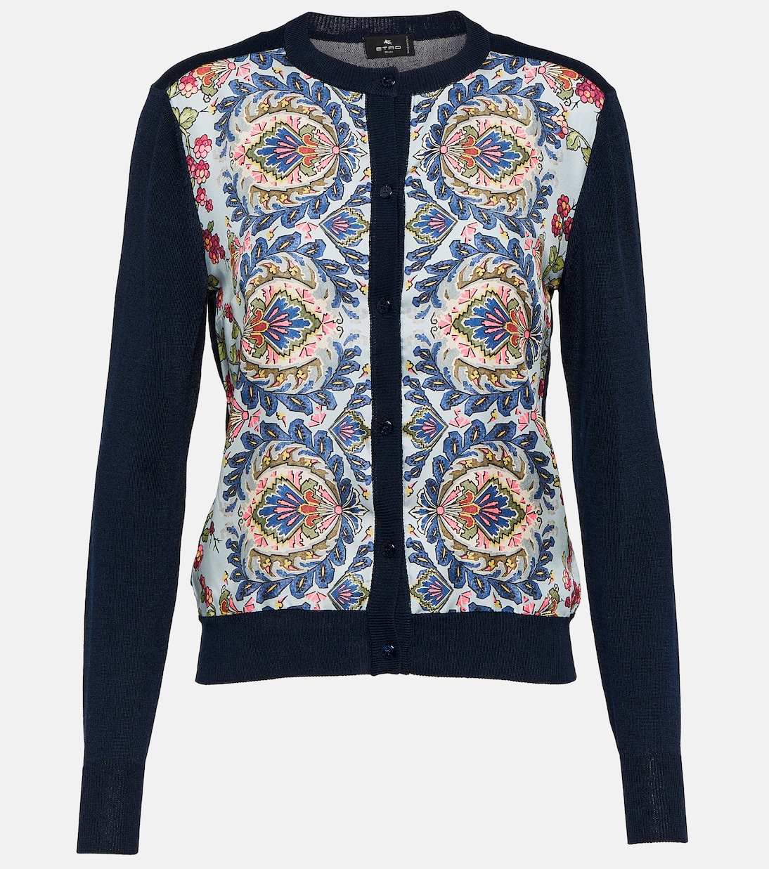 Cardigan aus Seide und Baumwolle | Etro