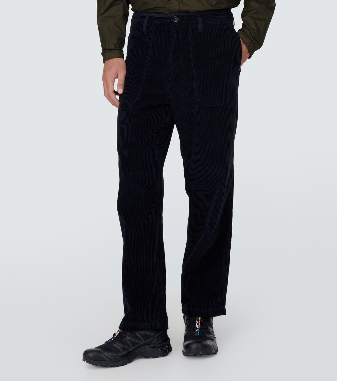 Pantaloni regular in velluto a coste | Stone Island