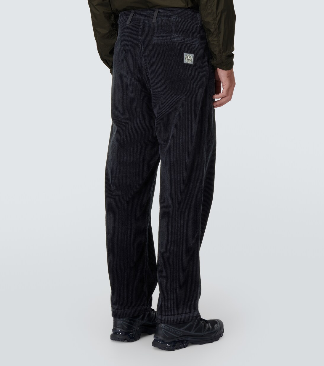 Pantaloni regular in velluto a coste | Stone Island