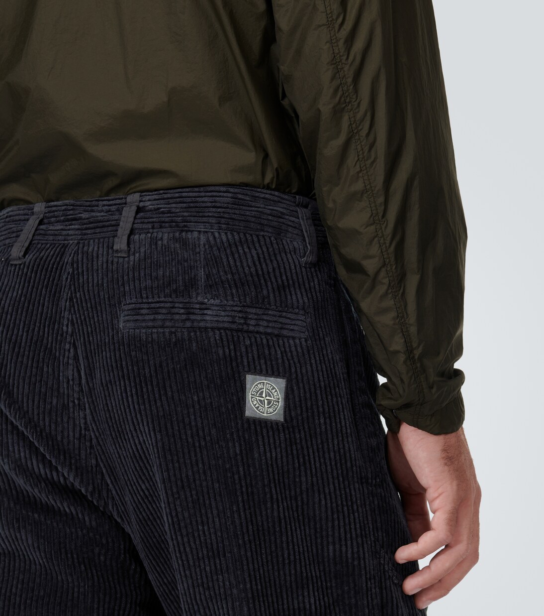 Pantaloni regular in velluto a coste | Stone Island