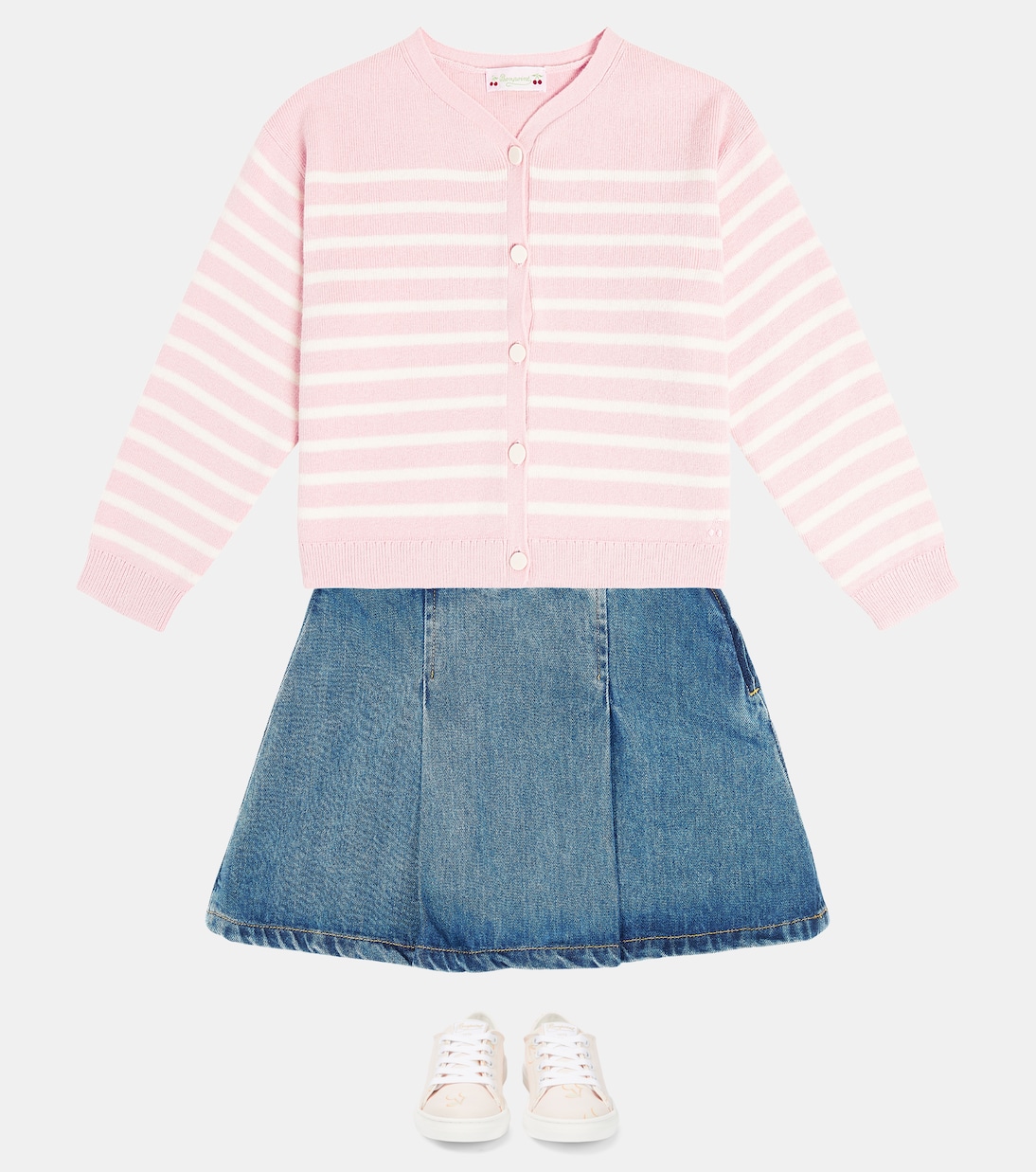 Jupe Cerena en jean | Bonpoint
