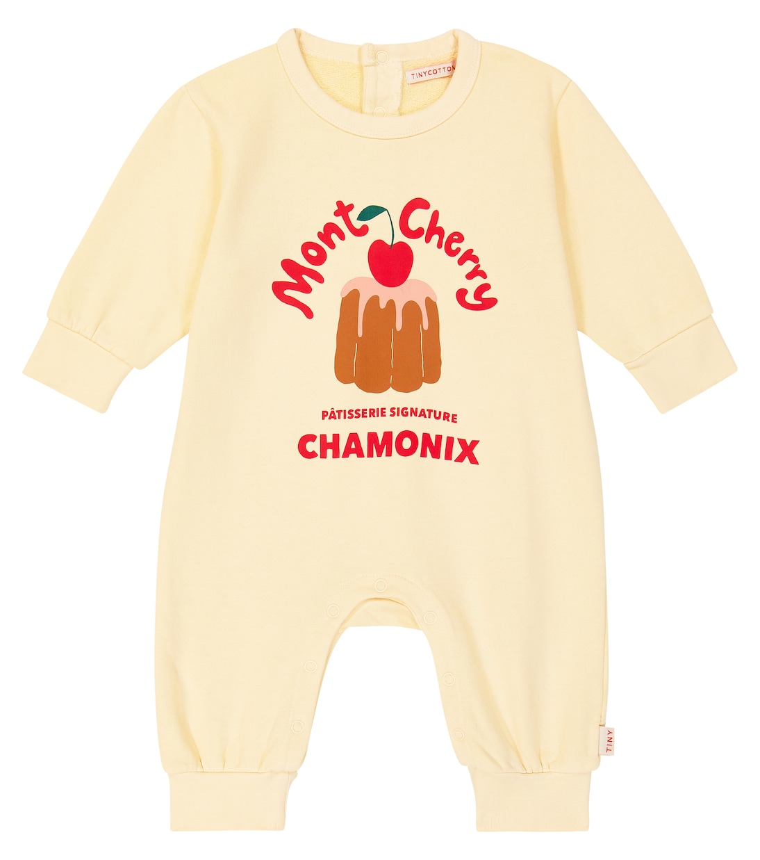 Baby - Tutina Mont Cherry in cotone | Tinycottons