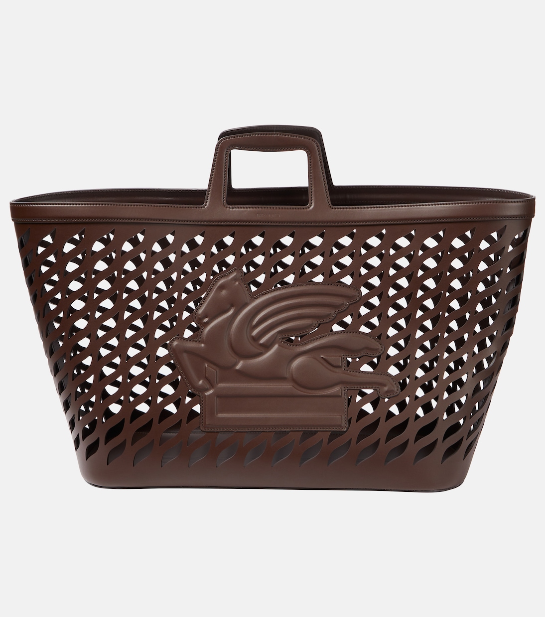 Pegaso leather basket | Etro