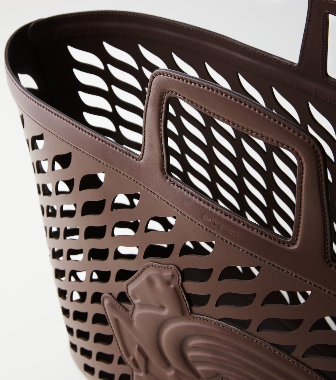 Pegaso leather basket | Etro
