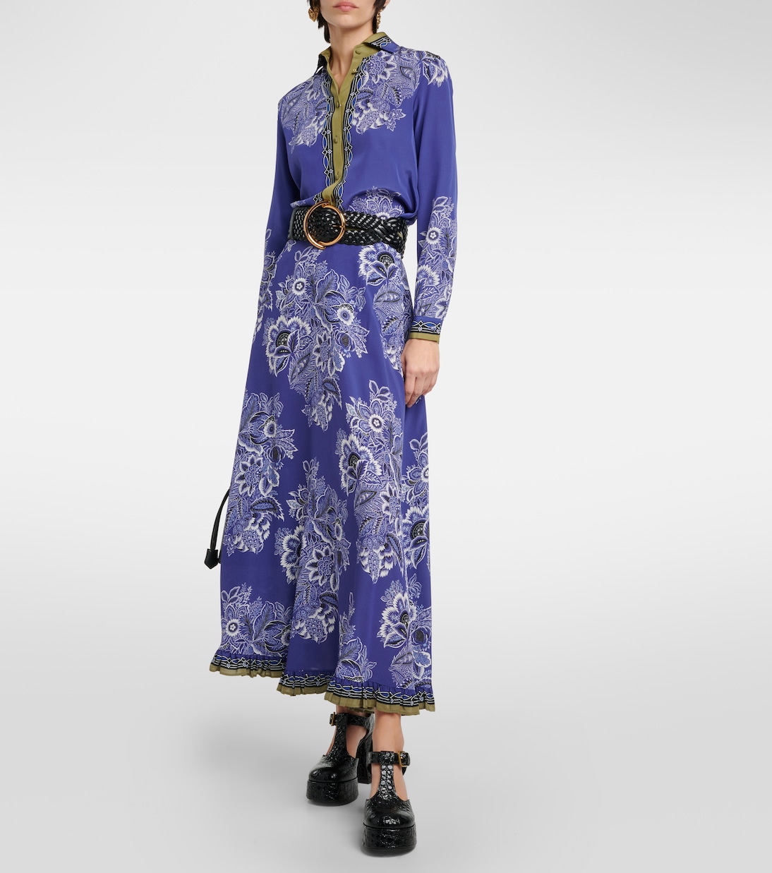 Camicia in seta con stampa | Etro