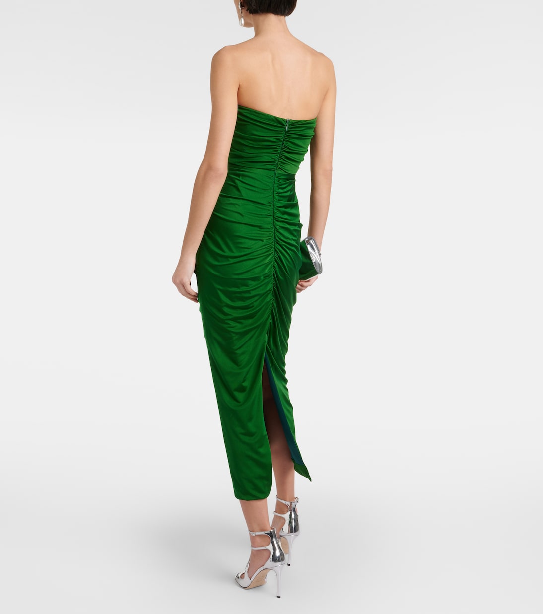 Vestido bustier midi Aveline de jersey | Costarellos