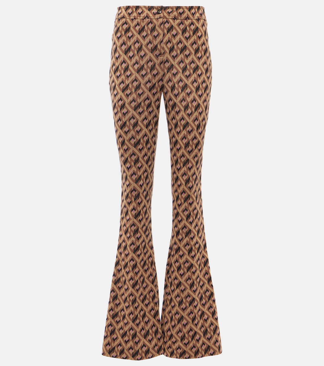 Pantalones flared Greg estampados | Diane von Furstenberg