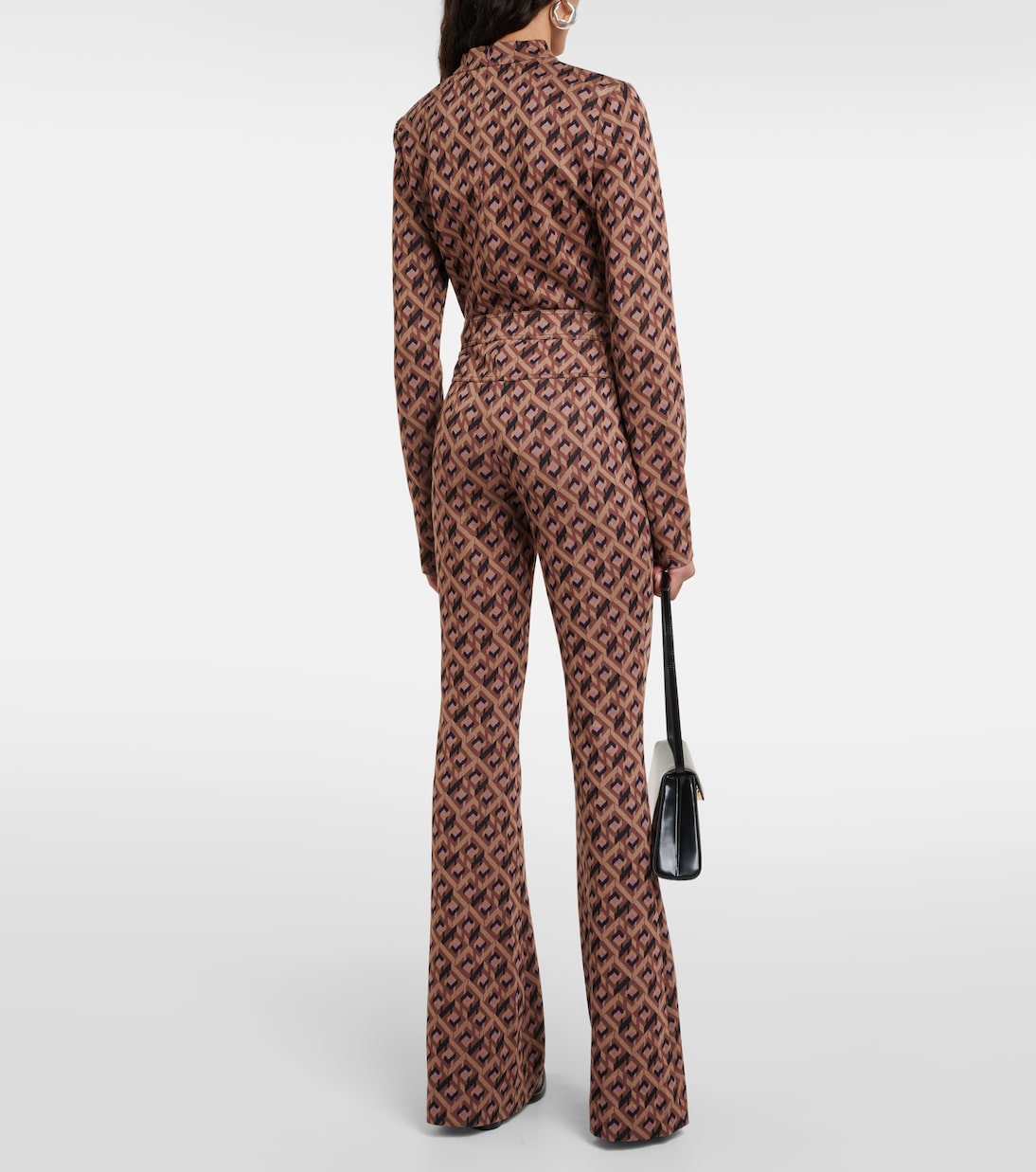 Pantalones flared Greg estampados | Diane von Furstenberg