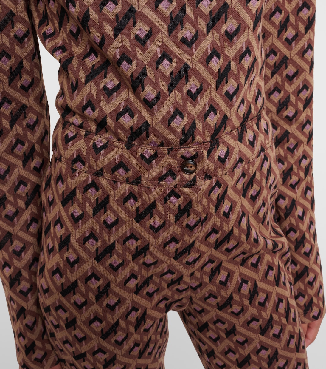Pantalones flared Greg estampados | Diane von Furstenberg