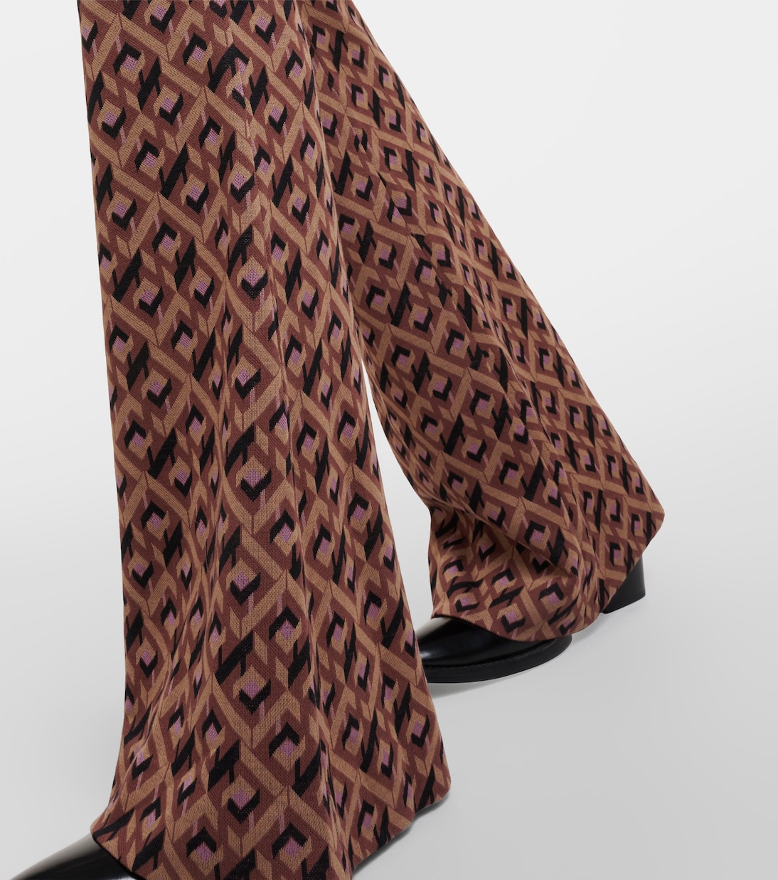 Pantalones flared Greg estampados | Diane von Furstenberg