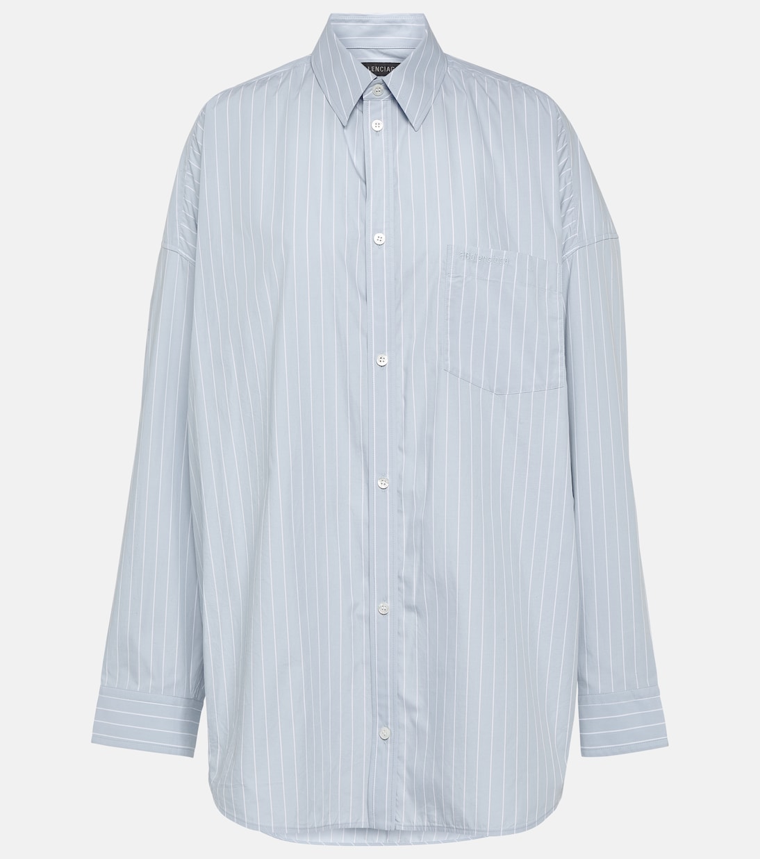 Camiseta Rayada Balenciaga en Algodón para Jóvenes