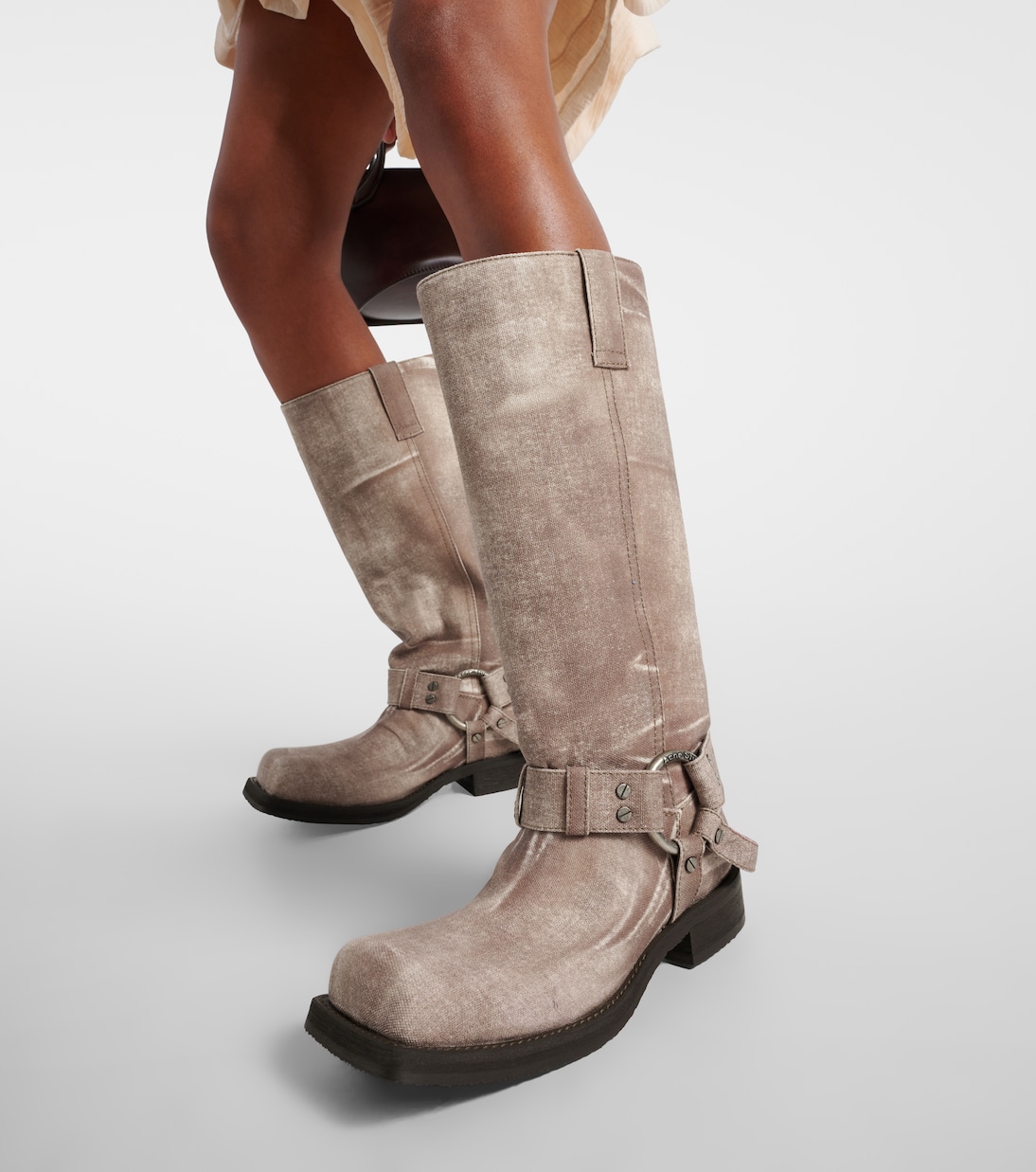 Botas altas Balius 35 estampadas | Acne Studios