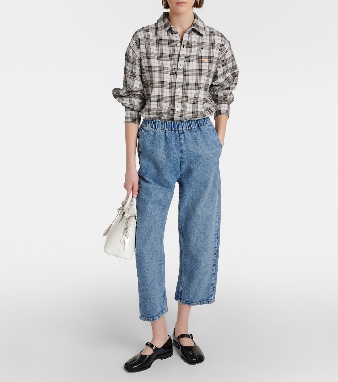 Cropped straight jeans | MM6 Maison Margiela