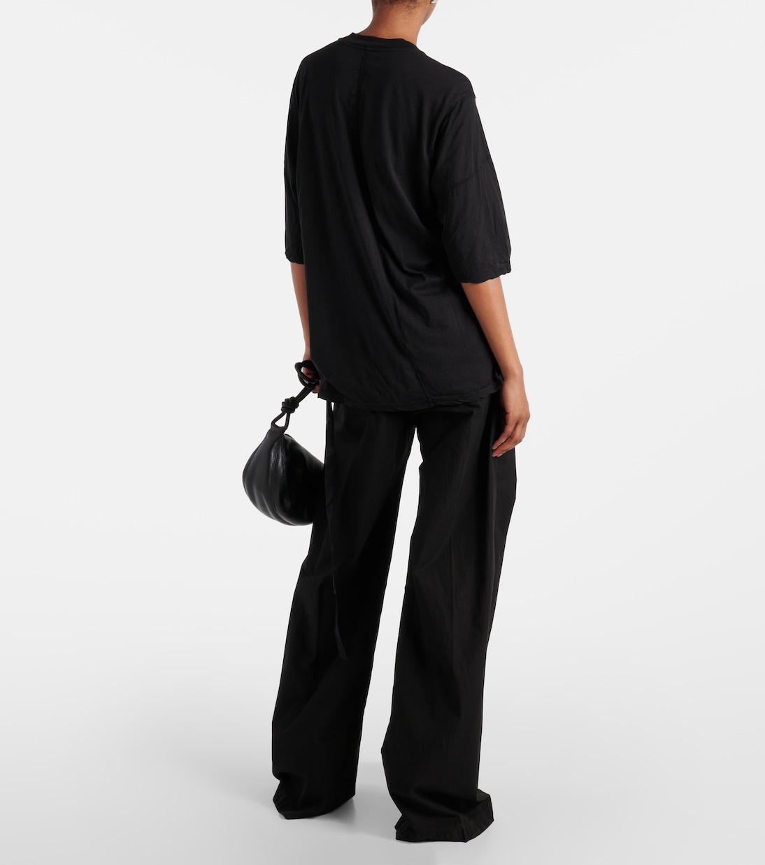 T-shirt oversize DRKSHDW in jersey di cotone | Rick Owens