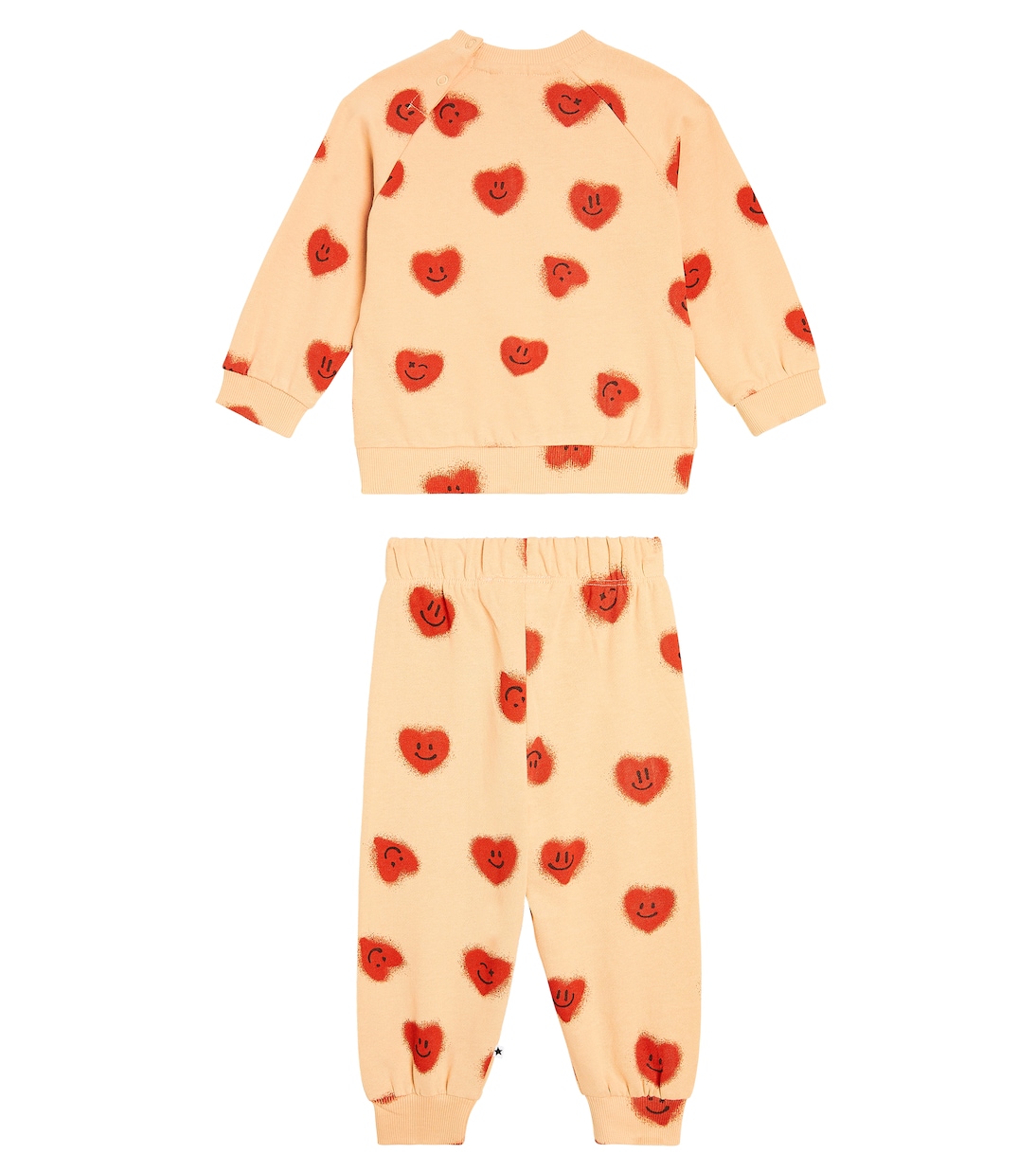 Baby Disc sweatshirt and Simeon pants set | Molo