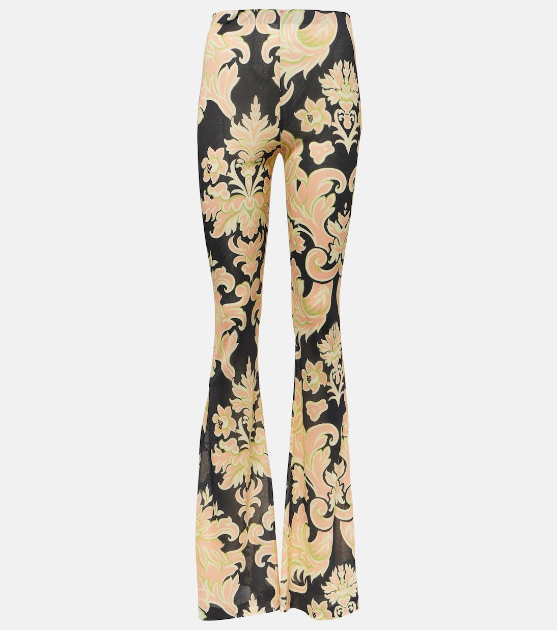 Pantaloni flared in jersey con stampa | Etro